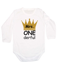 Бебешко боди Mrs ONEderful