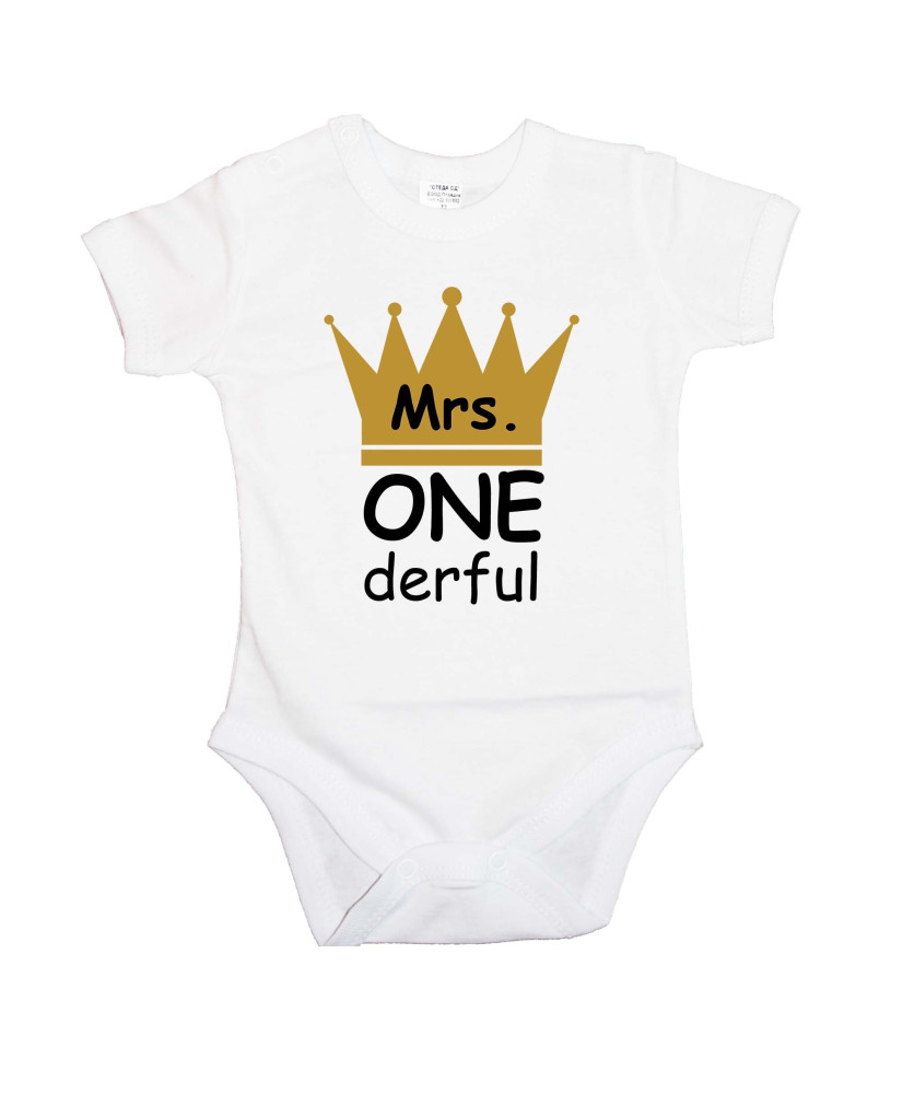 Бебешко боди Mrs ONEderful Бебешко боди Mrs ONEderful