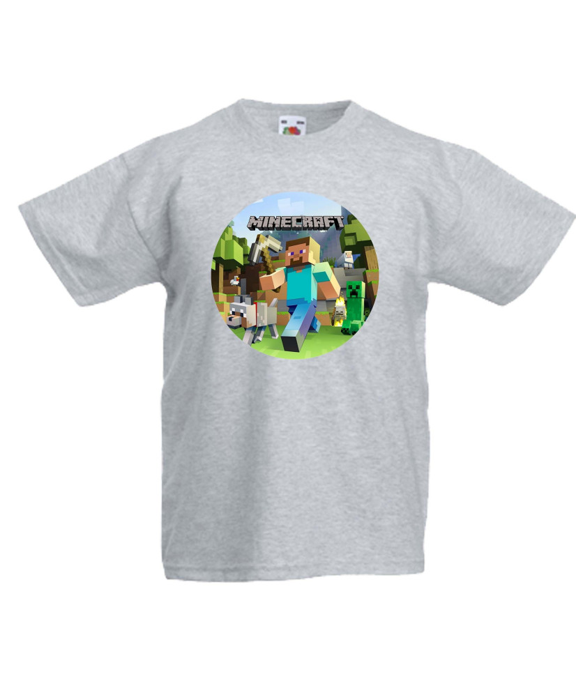 Детска тениска Minecraft 4