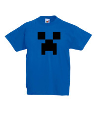 Детска тениска Minecraft Creeper Face 01