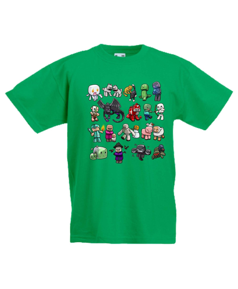 Детска тениска Minecraft 8