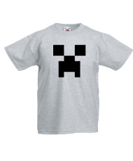 Детска тениска Minecraft Creeper Face 01