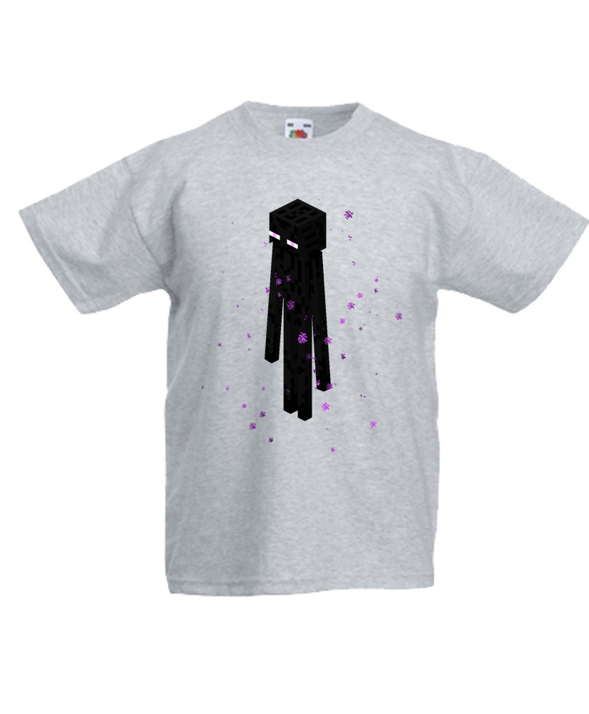 Детска тениска Minecraft Enderman 01