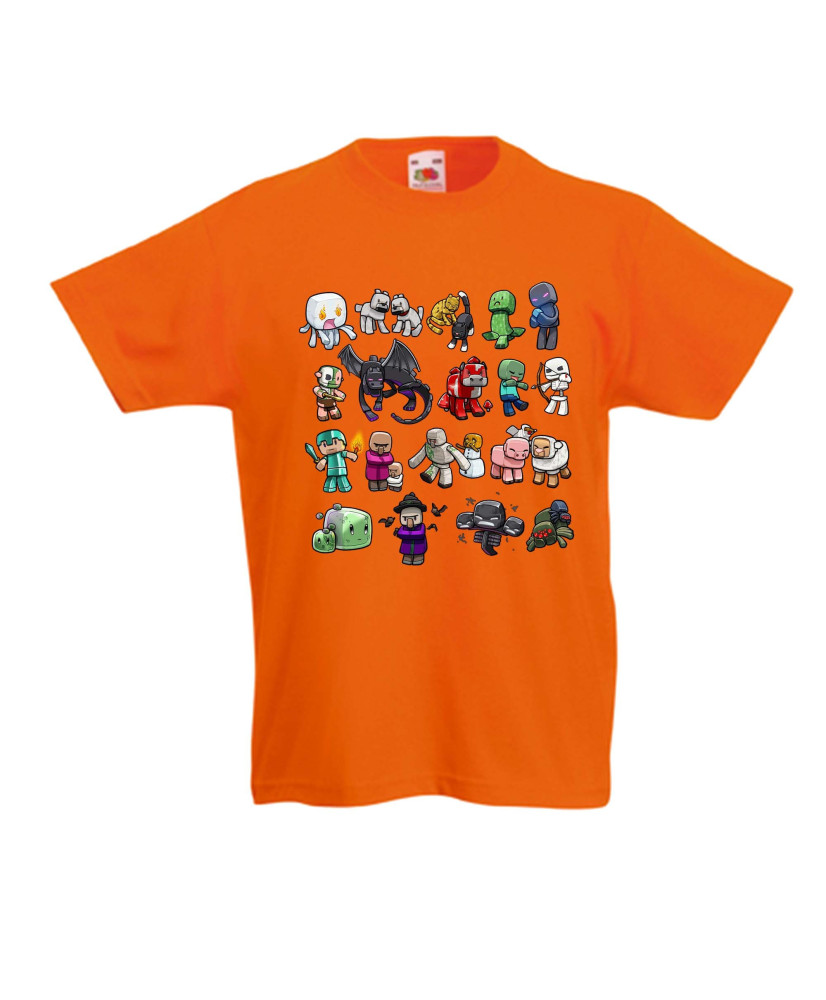 Детска тениска Minecraft 8