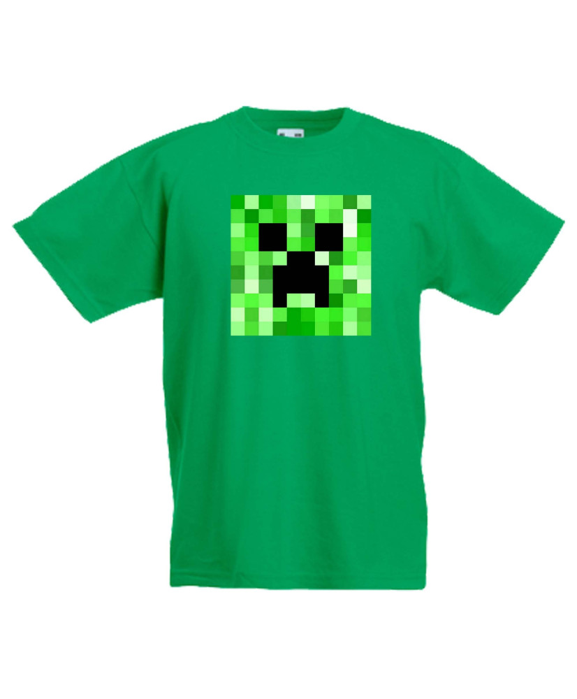 Детска тениска Minecraft Creeper Face 02 Детска тениска Minecraft Creeper Face 02