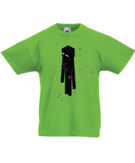 Детска тениска Minecraft Enderman 01