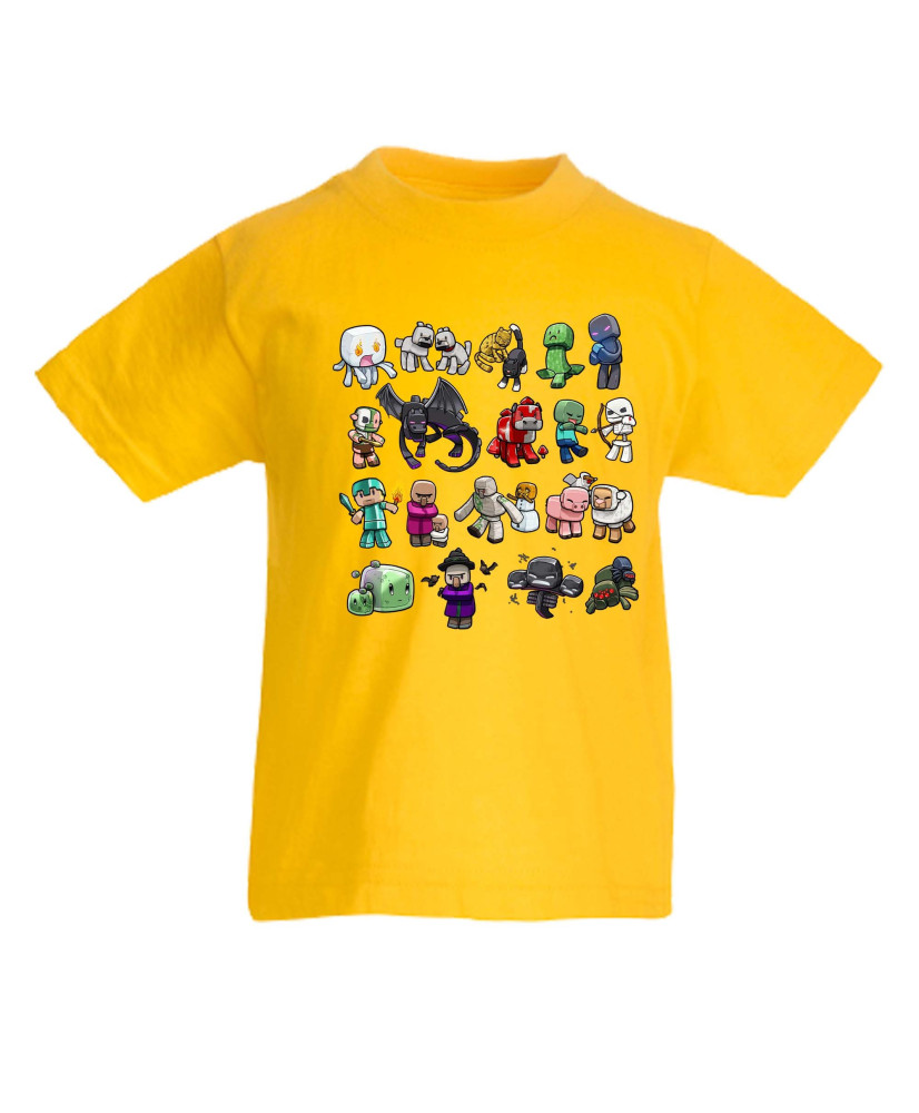 Детска тениска Minecraft 8