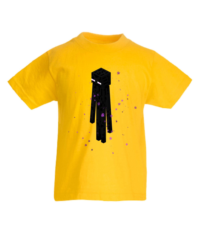 Детска тениска Minecraft Enderman 01