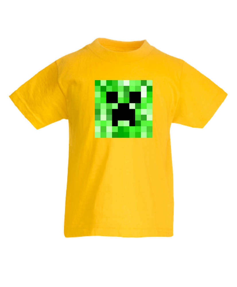 Детска тениска Minecraft Creeper Face 02 Детска тениска Minecraft Creeper Face 02