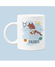 Чаша Taurus cat zodiac ТЕЛЕЦ