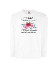 Детска тениска Мамо честит празник 1
