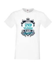 Мъжка тениска 20 years of being awesome