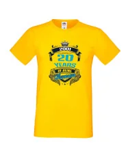 Мъжка тениска 20 years of being awesome