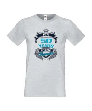 Мъжка тениска 50 years of being awesome