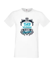 Мъжка тениска 50 years of being awesome