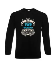 Мъжка тениска 50 years of being awesome