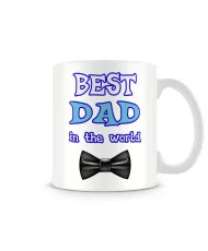 Чаша "BEST DAD IN THE WORLD bowtie MUG"