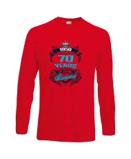 Мъжка тениска 70 year of being awesome