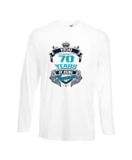 Мъжка тениска 70 year of being awesome