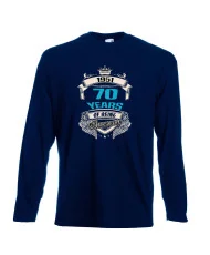 Мъжка тениска 70 year of being awesome