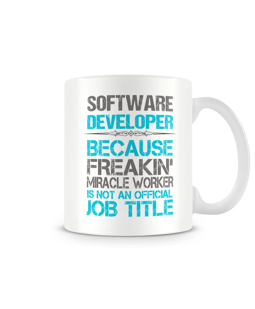 Чаша "SOFTWARE DEVELOPER JOB TITLE MUG" Чаша "SOFTWARE DEVELOPER JOB TITLE MUG"