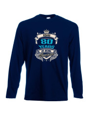 Мъжка тениска 80 year of being awesome
