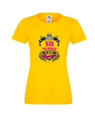 Дамска тениска 18 year of being awsome - pink