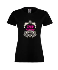 Дамска тениска 20 years of being awesome