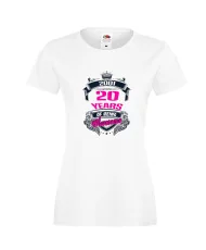 Дамска тениска 20 years of being awesome