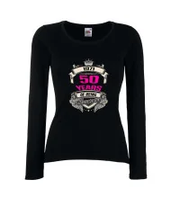 Дамска тениска 50 years of being awesome