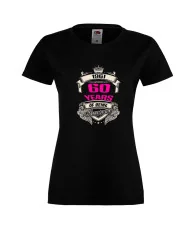 Дамска тениска 60 years of being awesome