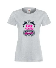 Дамска тениска 60 years of being awesome
