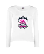 Дамска тениска 60 years of being awesome