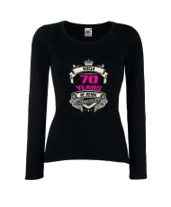 Дамска тениска 70 years of being awesome