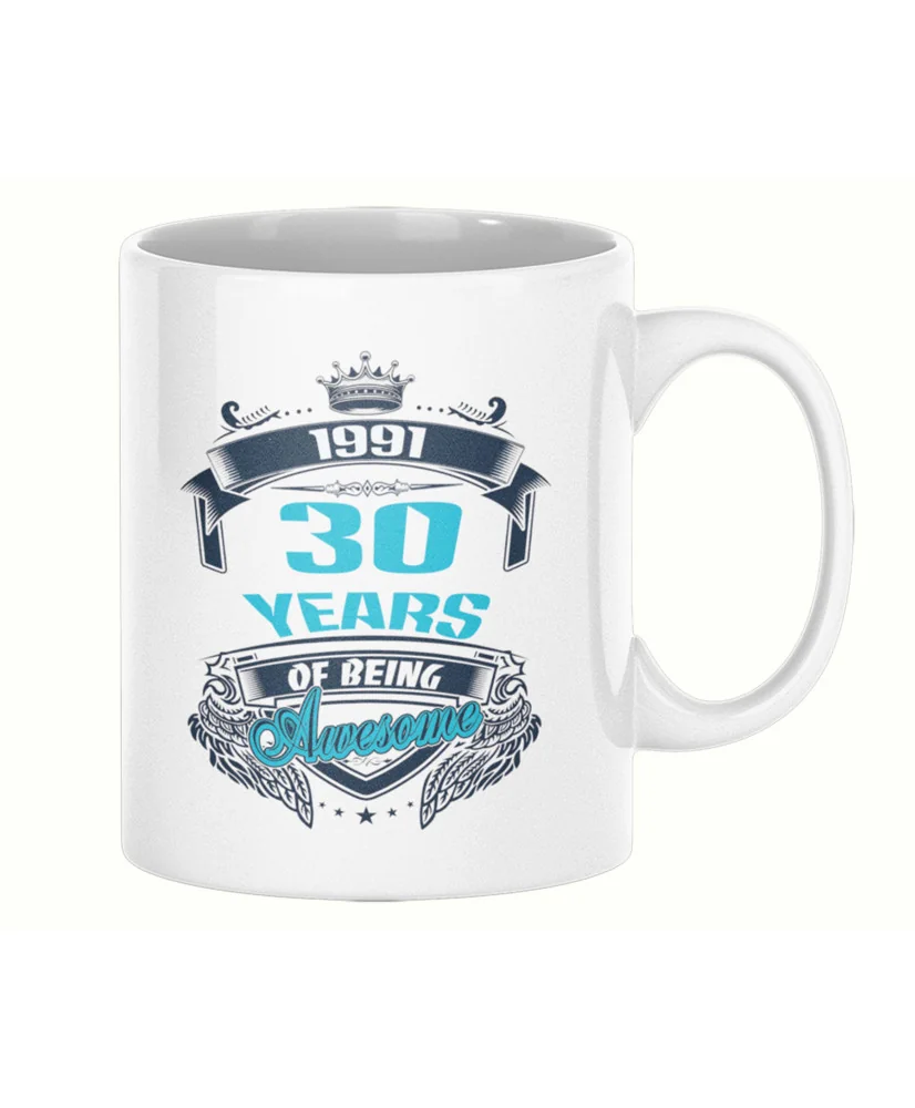 Чаша 30 years of being awesome 1991 MUG Чаша 30 years of being awesome 1991 MUG