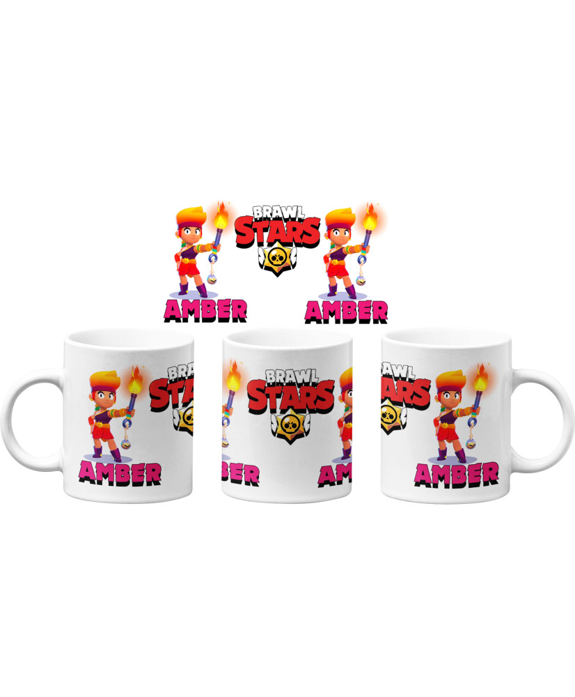 Чаша Brawl Stars Amber Brawl Stars MUG Чаша Brawl Stars Amber Brawl Stars MUG