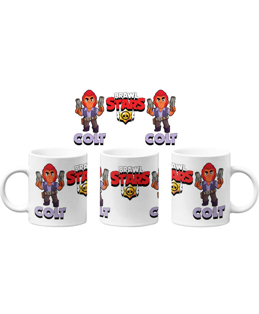 Чаша Brawl Stars Colt Brawl Stars MUG Чаша Brawl Stars Colt Brawl Stars MUG