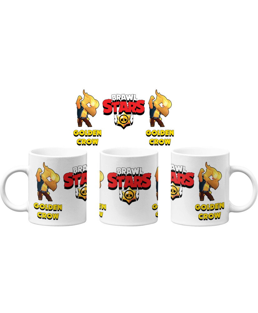 Чаша Brawl Stars Golden Crow MUG Чаша Brawl Stars Golden Crow MUG