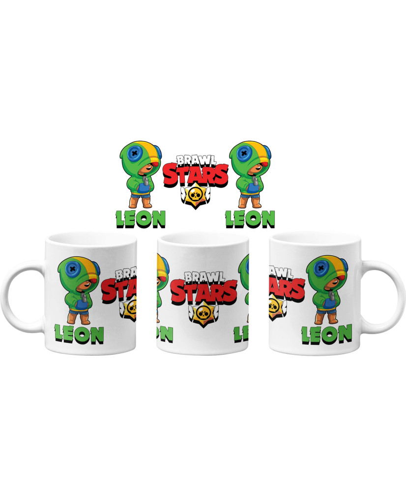 Чаша Brawl Stars Leon Brawl Star MUG Чаша Brawl Stars Leon Brawl Star MUG