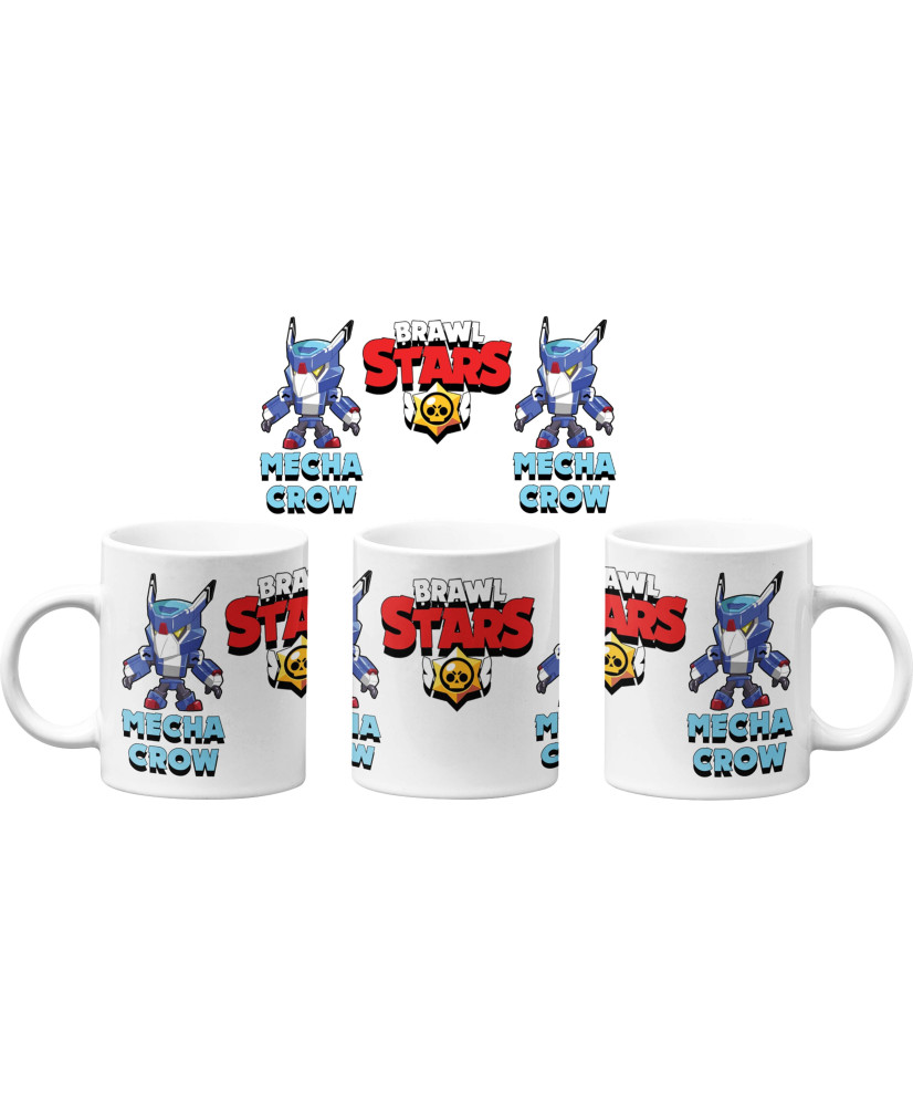 Чаша Brawl Stars Mecha Crow Brawl Stars MUG