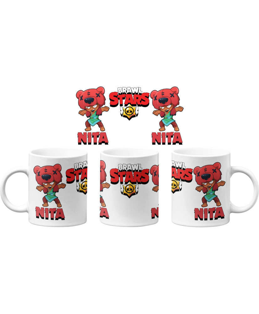 Чаша Brawl Stars Nita Brawl Stars MUG
