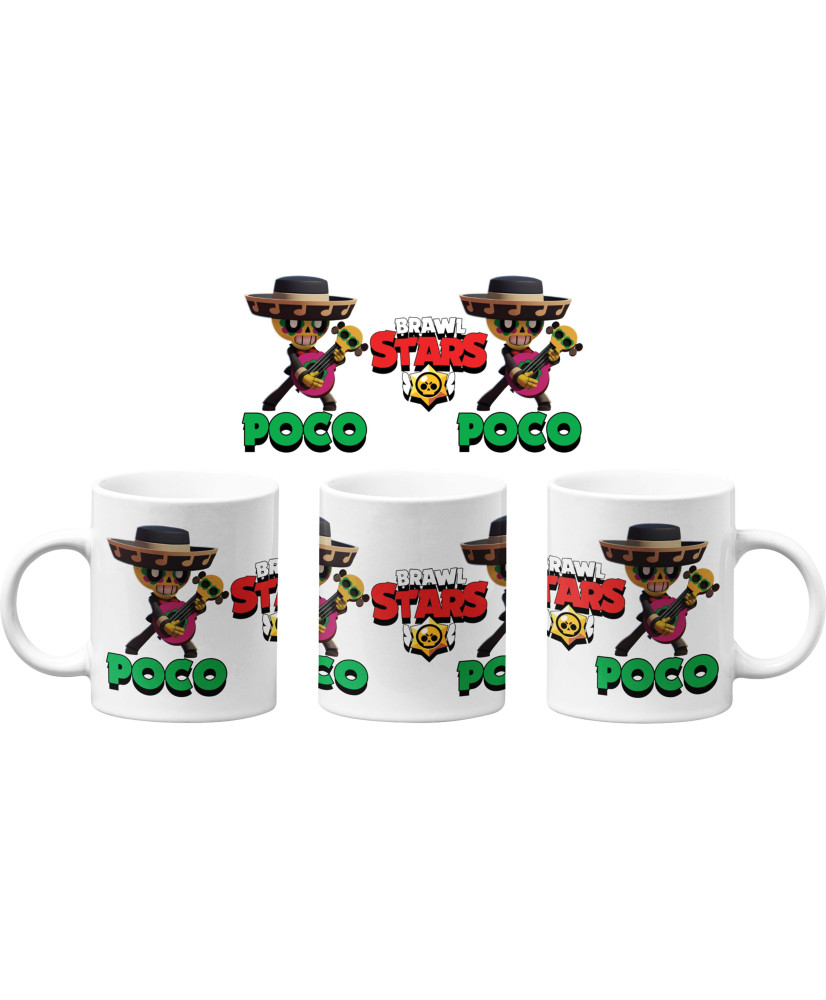 Чаша Brawl Stars Poco 2 MUG Чаша Brawl Stars Poco 2 MUG
