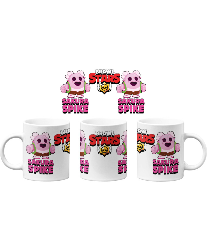 Чаша Brawl Stars Sakura Spike Brawl Stars MUG Чаша Brawl Stars Sakura Spike Brawl Stars MUG