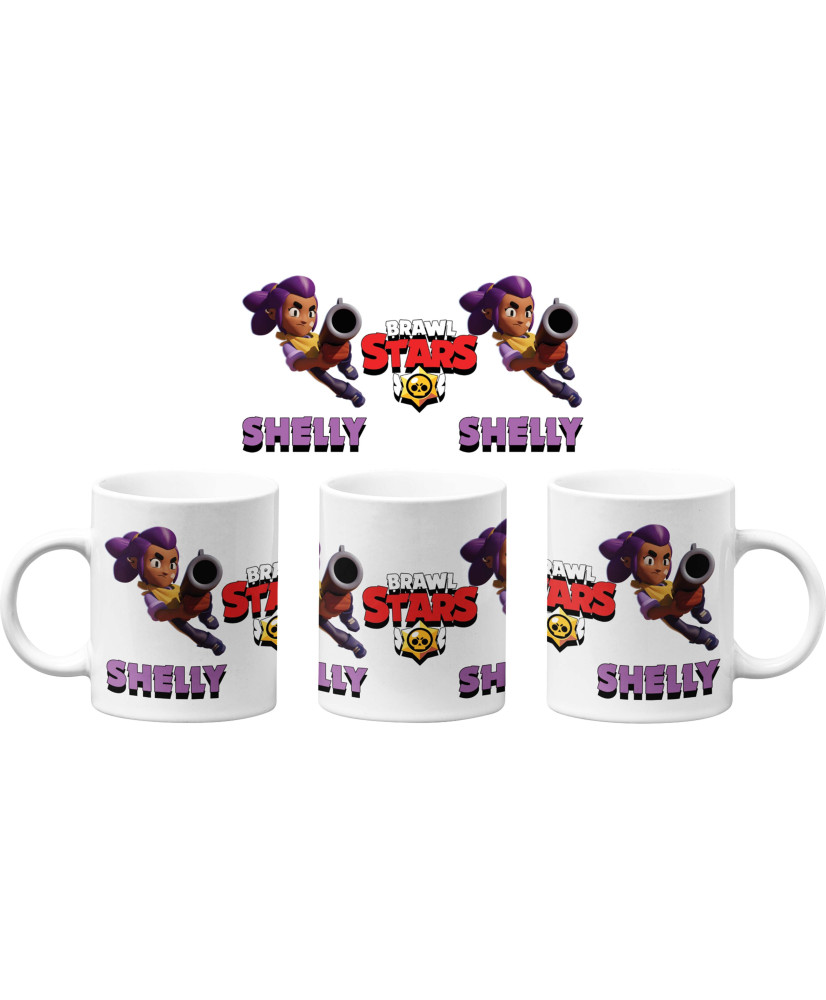 Чаша Brawl Stars Shelly 3 Brawl Stars MUG Чаша Brawl Stars Shelly 3 Brawl Stars MUG