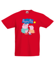 Детска тениска Peppa pig Family 1