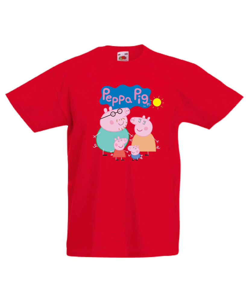 Детска тениска Peppa pig Family 1 Детска тениска Peppa pig Family 1