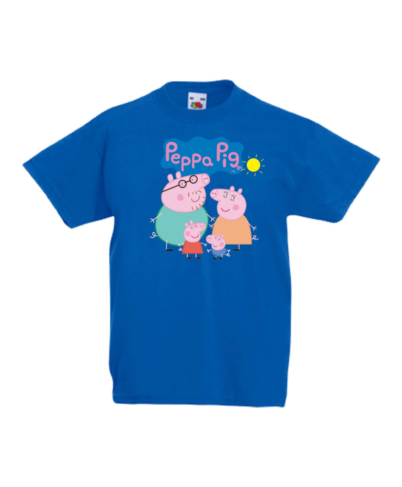 Детска тениска Peppa pig Family 1 Детска тениска Peppa pig Family 1