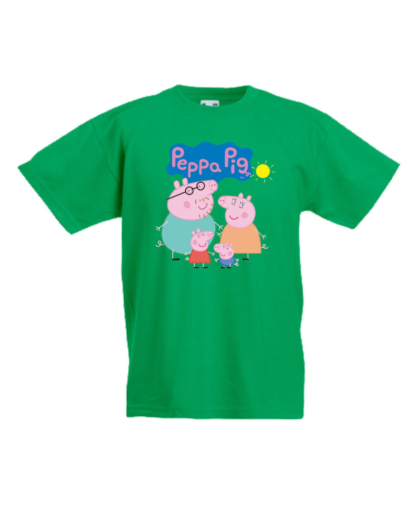 Детска тениска Peppa pig Family 1 Детска тениска Peppa pig Family 1