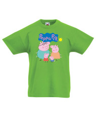 Детска тениска Peppa pig Family 1