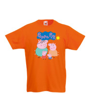 Детска тениска Peppa pig Family 1